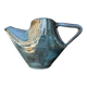 sculptural vase, flamed ceramic, 1970