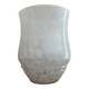 Vase verre de clichy blanc années 20 art déco