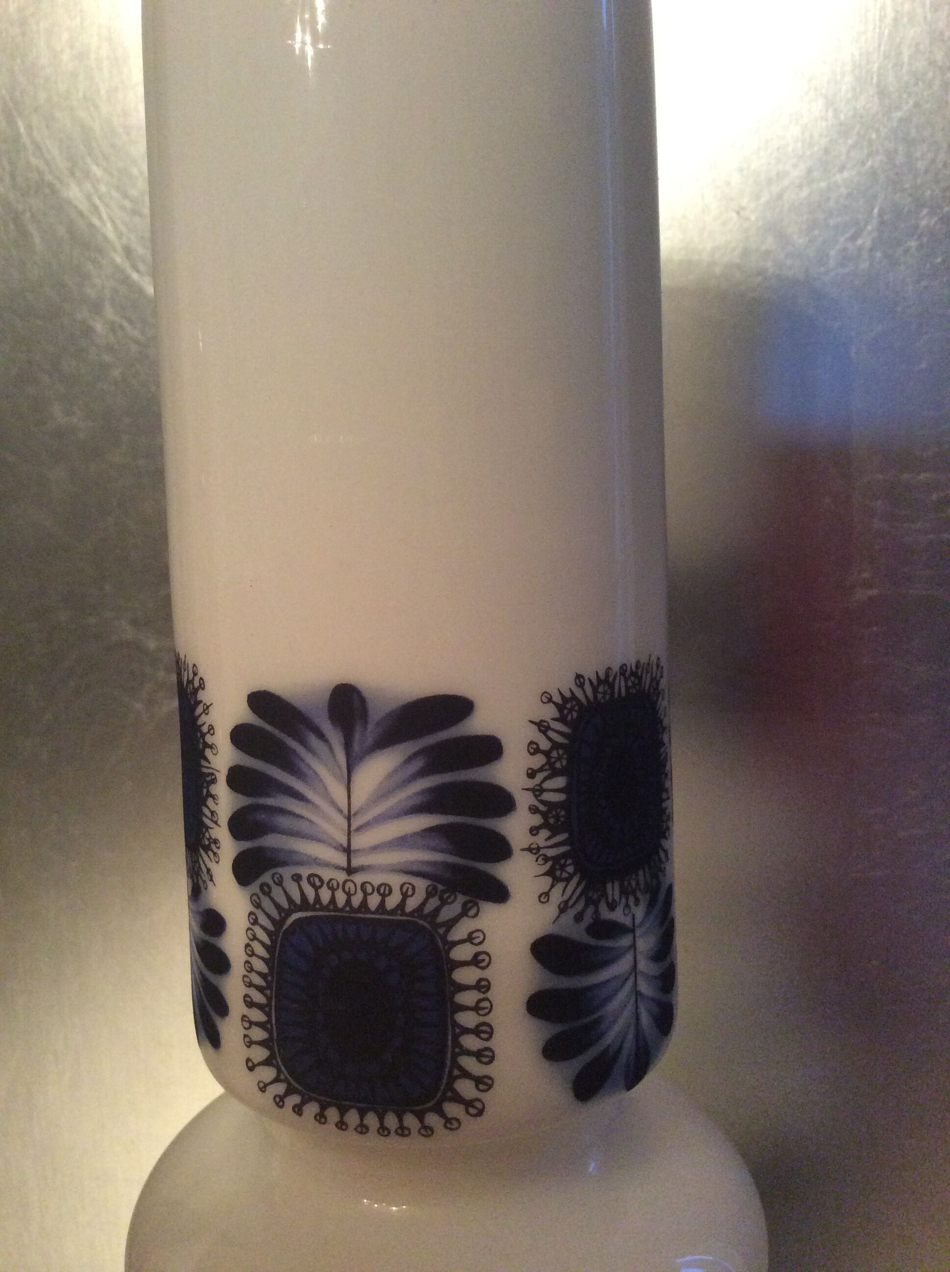 Opaline vase from the 60s