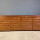 Large vintage wenge sideboard, 1970s