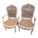 Louis XV period armchairs - 18th century