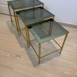 Brass nesting tables