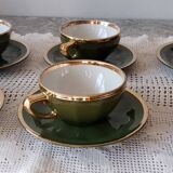 Coffee/tea cups and saucers