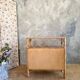 Buffet rotin vintage