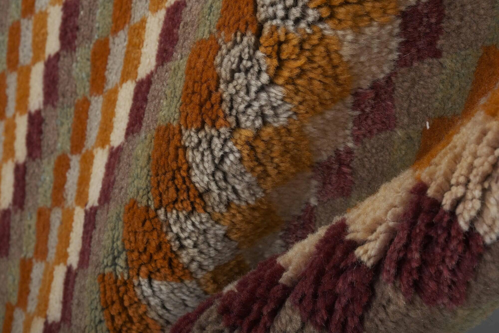 Vintage Turkish handmade rug 77x156 cm
