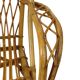 Vintage Set Rattan Chairs Armchairs Table Boho Design Sixties