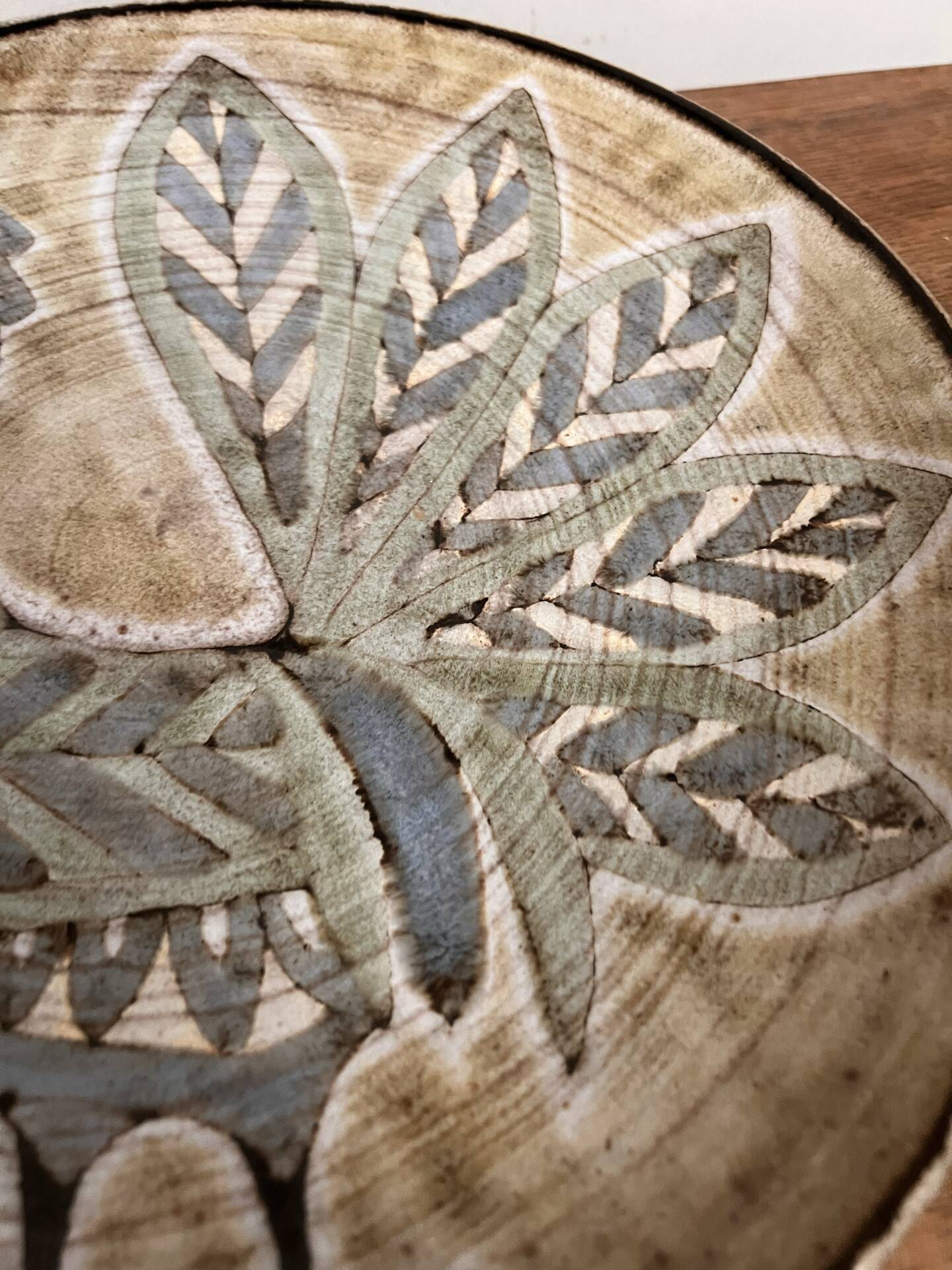 Ceramic plate the old mill Vallauris Perot