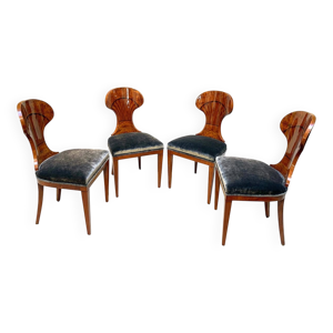 Chaises Ballon Biedermeier,