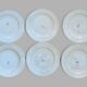 6 flat plates Clairefontaine model Louis XV