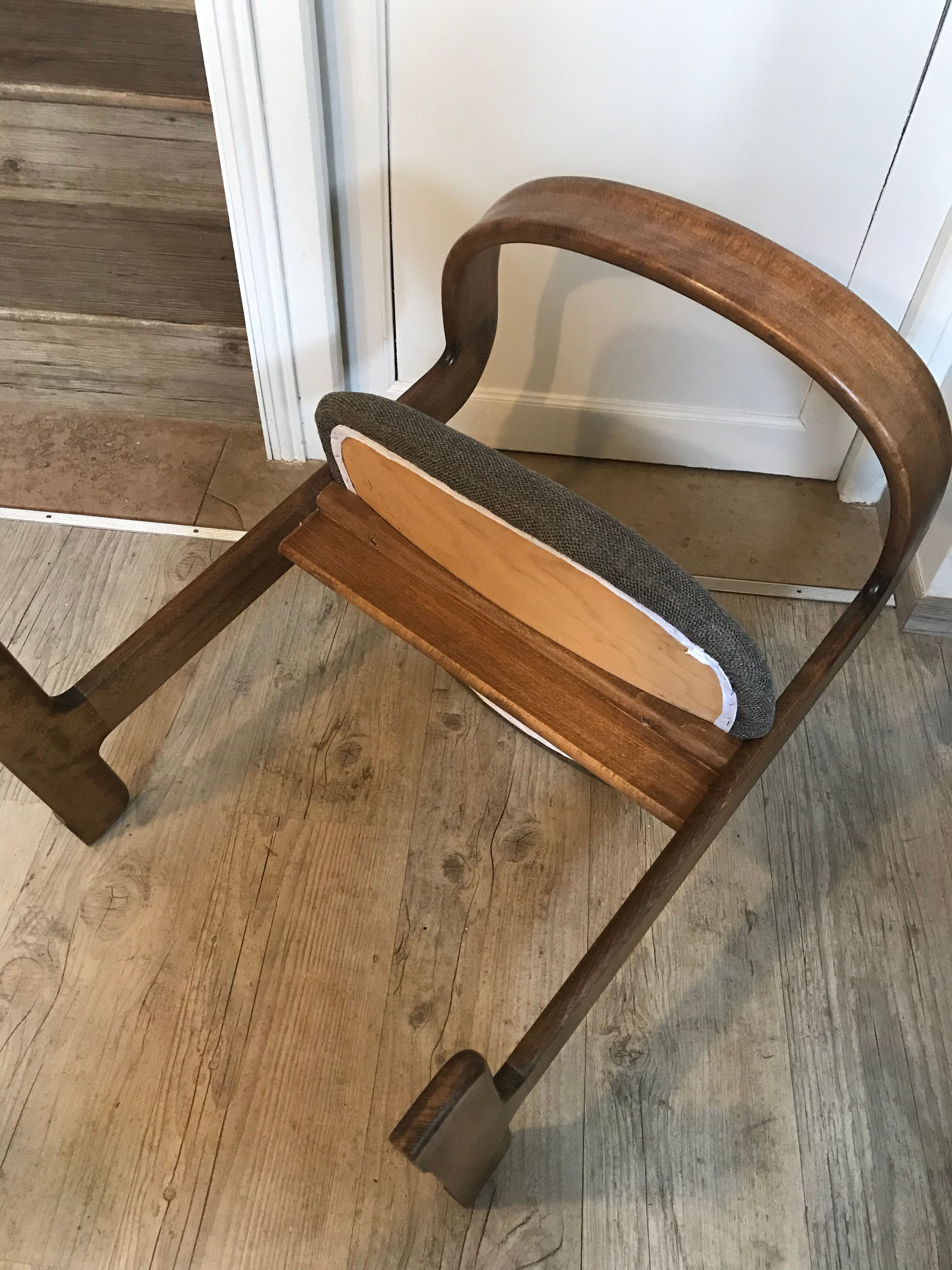 Scandinavian desk armchair 1960/1970