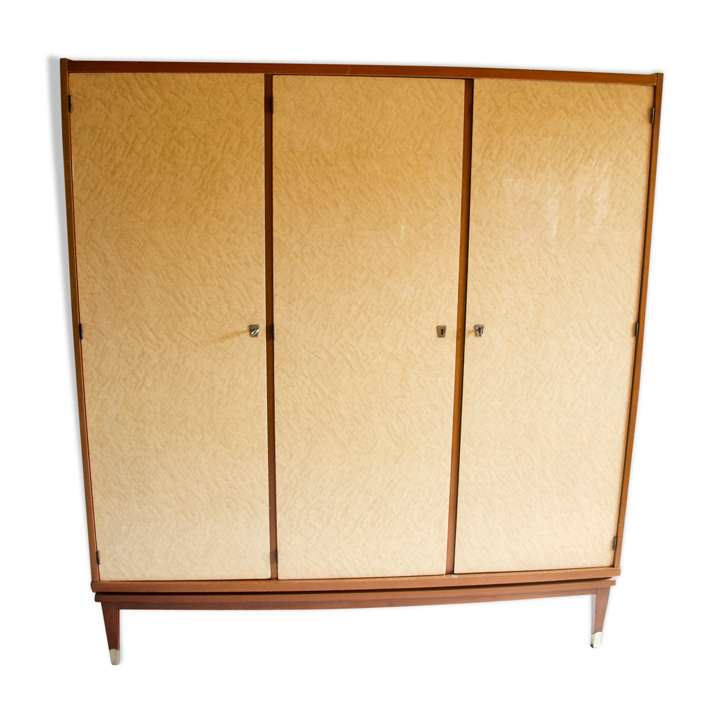 Lasted wooden wardrobe from the 70s