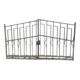 Portail fer forgé 2 battants