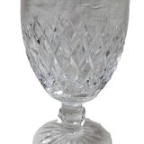 5 large waterford crystal wine glasses boyne pattern