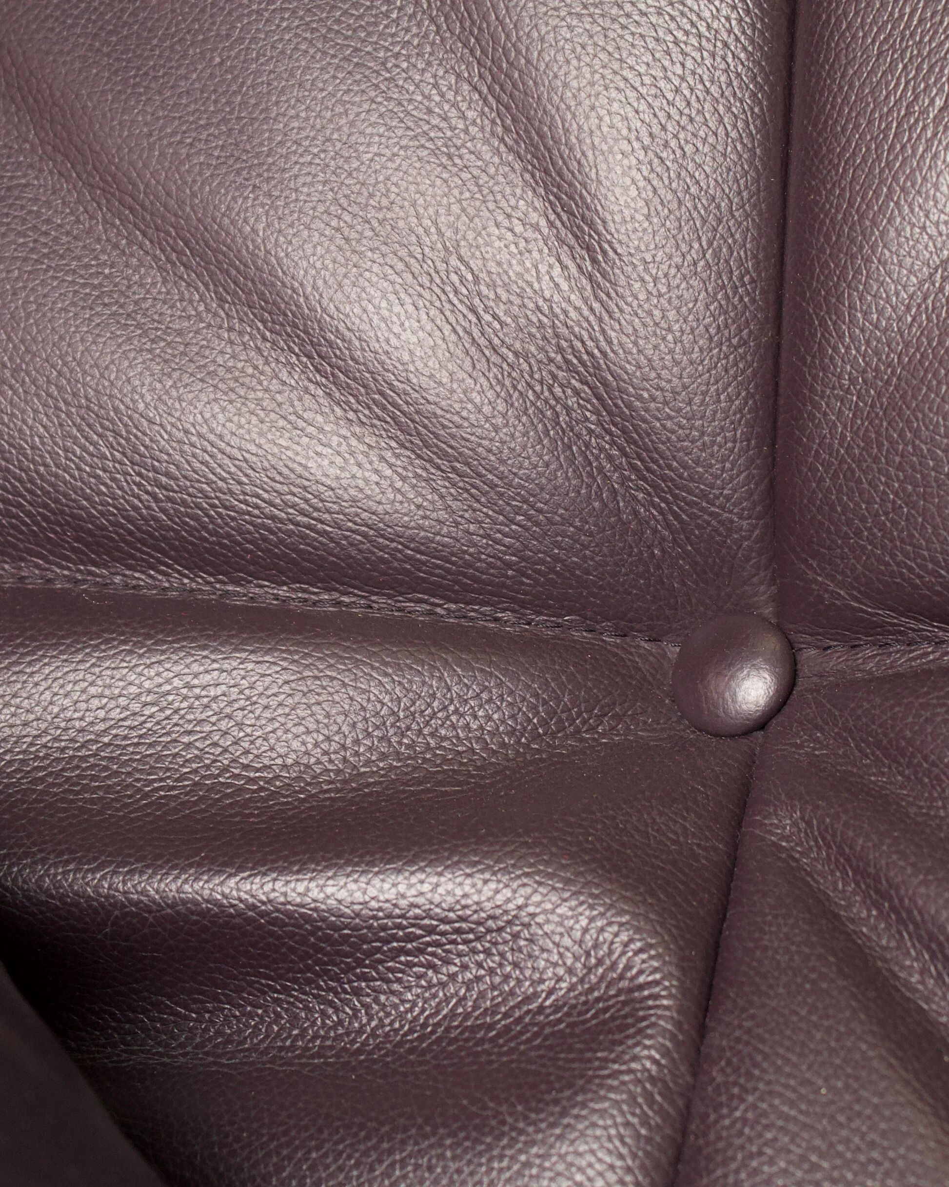 Vintage leather canapé Smala for Cinna, designer Pascal Mourgue, 2000