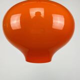Orange glass suspension light Swedish Oplight by Hans Agne Jakobsson for AB Markaryd