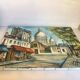 Tableau vue de Paris huile sur toile signée