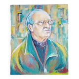 S. Nazar - oil on canvas - 61 x 50 cm - portrait
