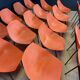 Lot de 24 chaises Guariche orange