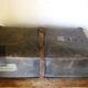 Vulcanized fiber 1910 suitcase