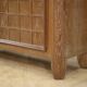 Cerused oak sideboard signed Maurice Rinck 1940s