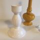 Ensemble de 3 bougeoirs vintage