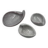Lot of Karlsruher Majolika shells 1956