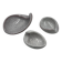 Lot of Karlsruher Majolika shells 1956