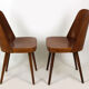 No. 515 Wooden Chairs by Oswald Haerdtl for TON, 1950s, Set of 2