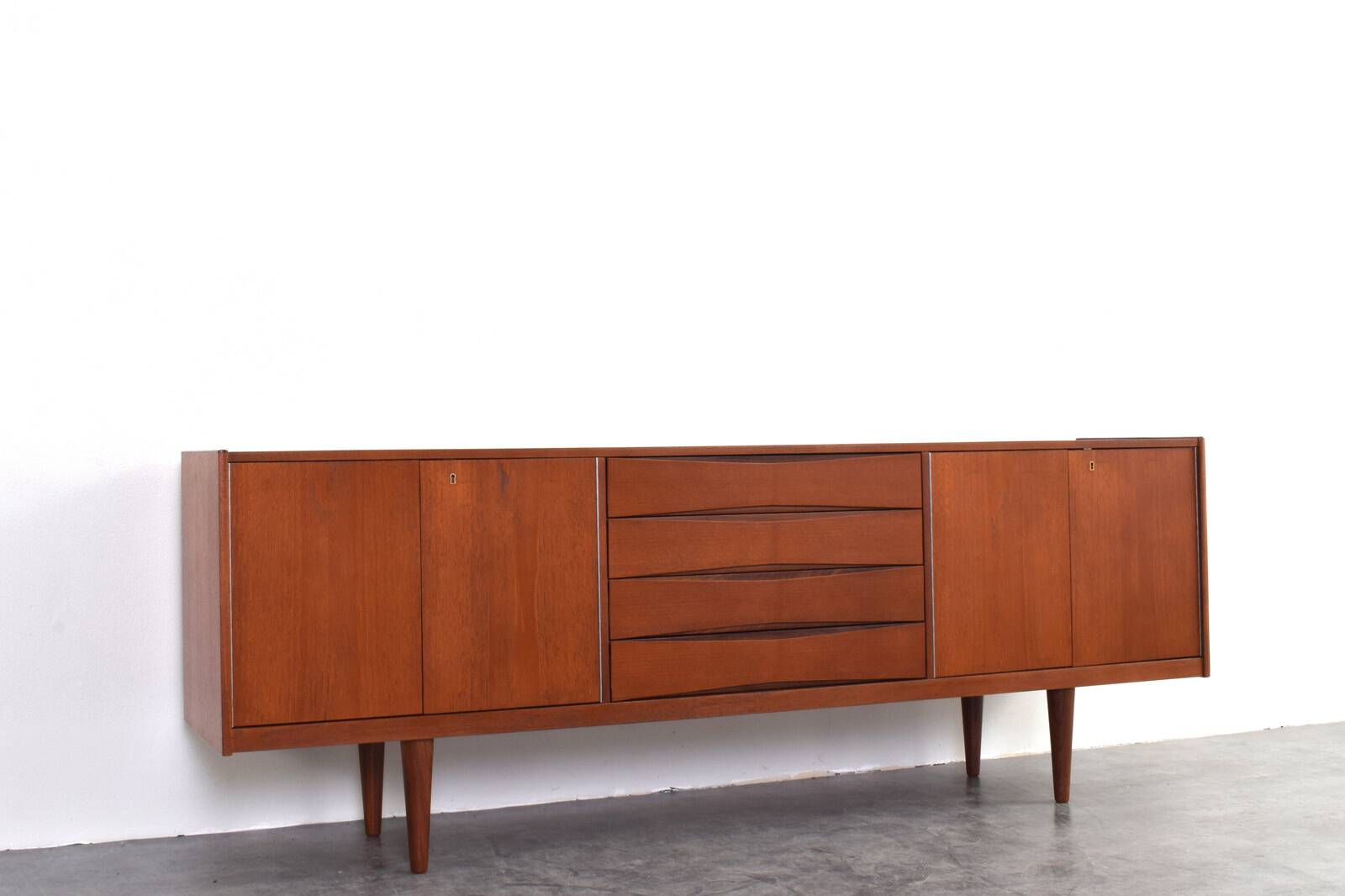 Mid-Century Teak Sideboard from Skeie & Co. Norheimsund, 1960s.