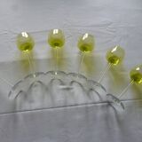 Suite de 6 verres à pied Baccarat