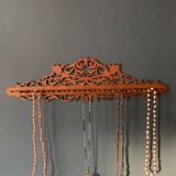 Old cut-out wooden wall display from the 1900s