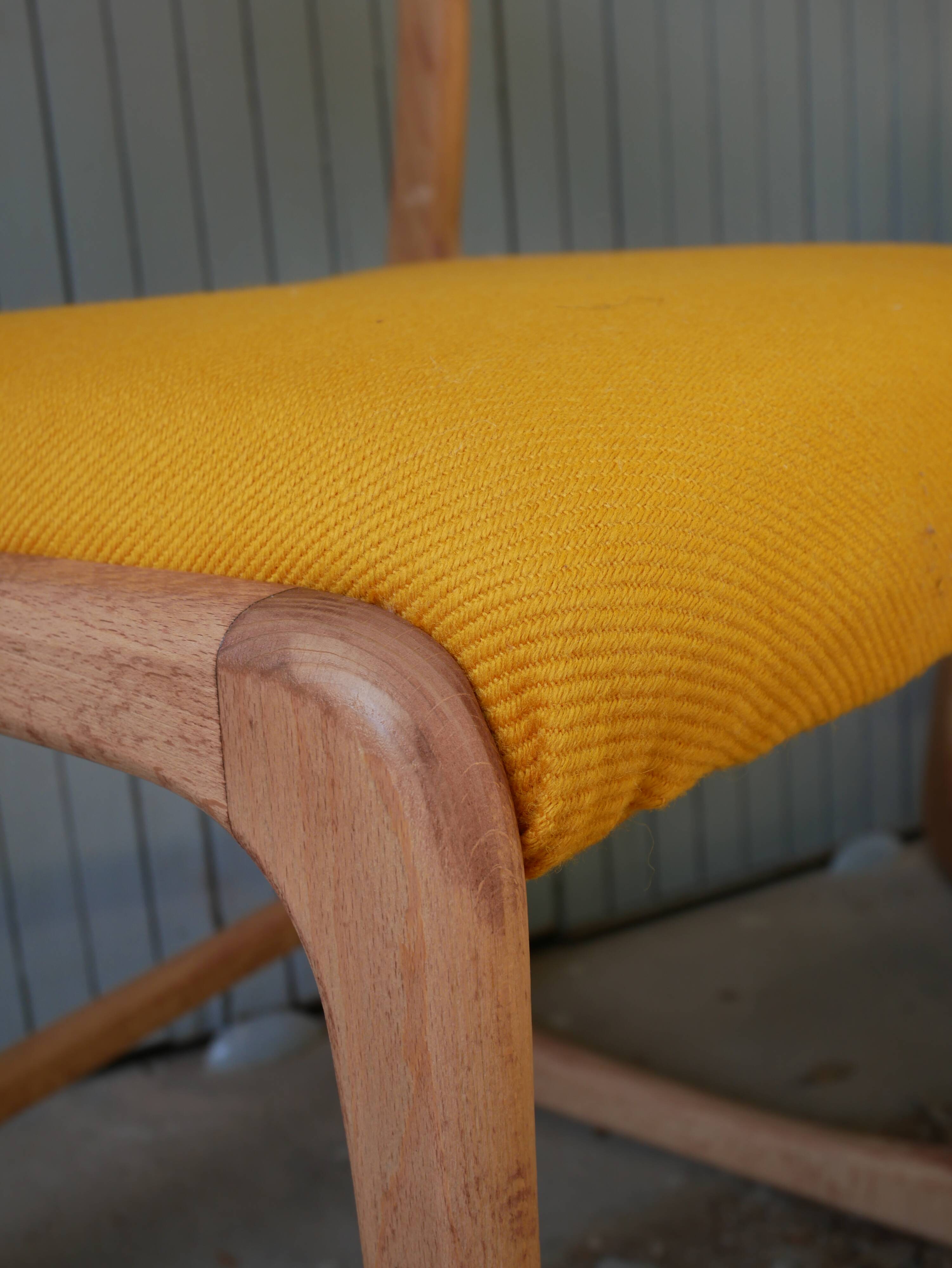 Paire d chaises traineau Baumann