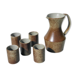 Stoneware drink service