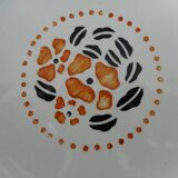 Set of 6 hollow earthenware plates