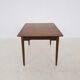 Table à manger extensible design danois en teck années 1960