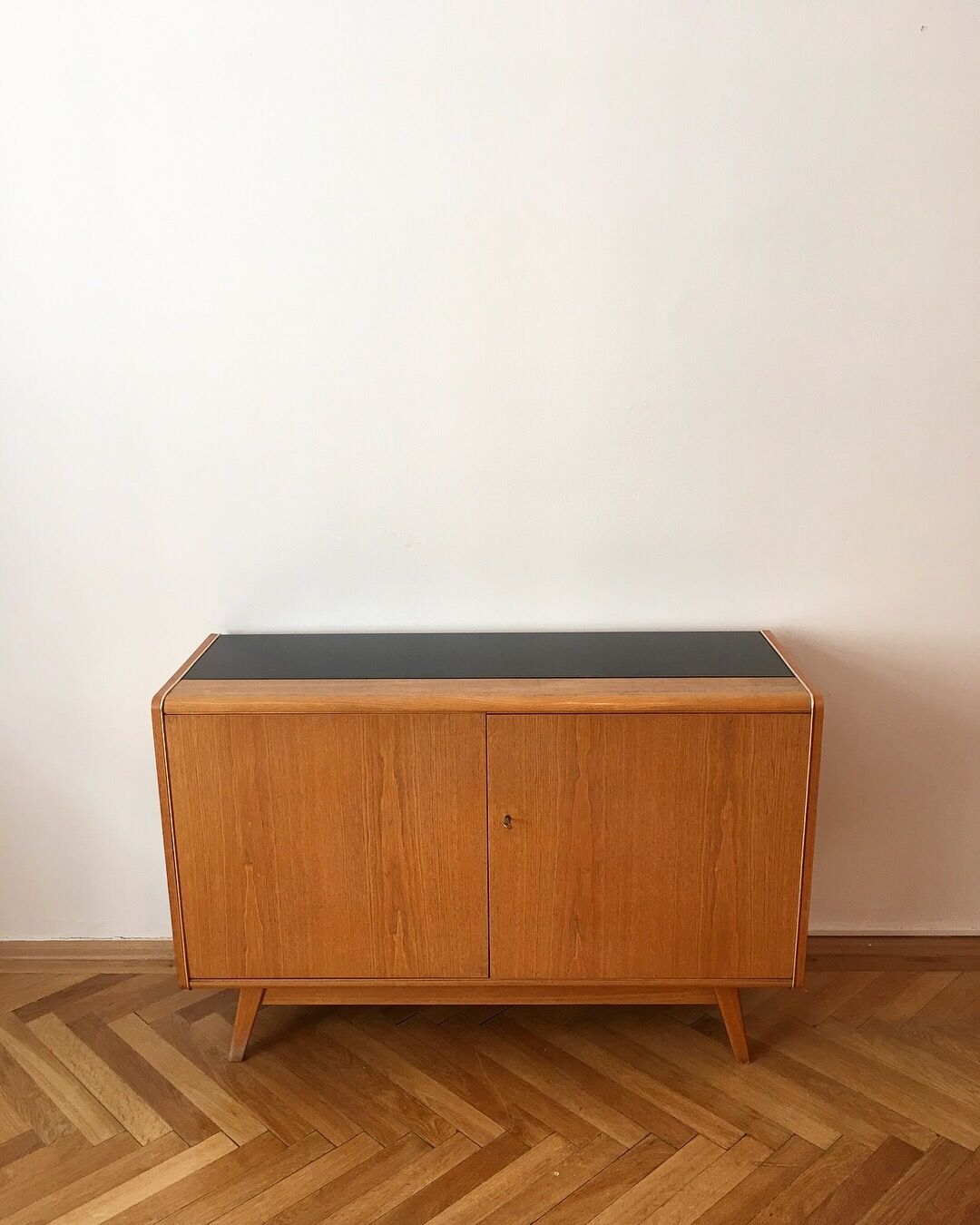 Wooden sideboard Jitona, 1960s
