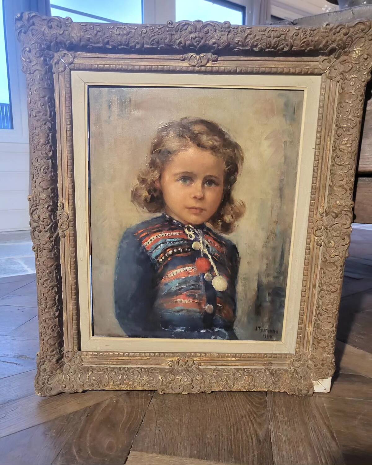 Portrait oil on canvas