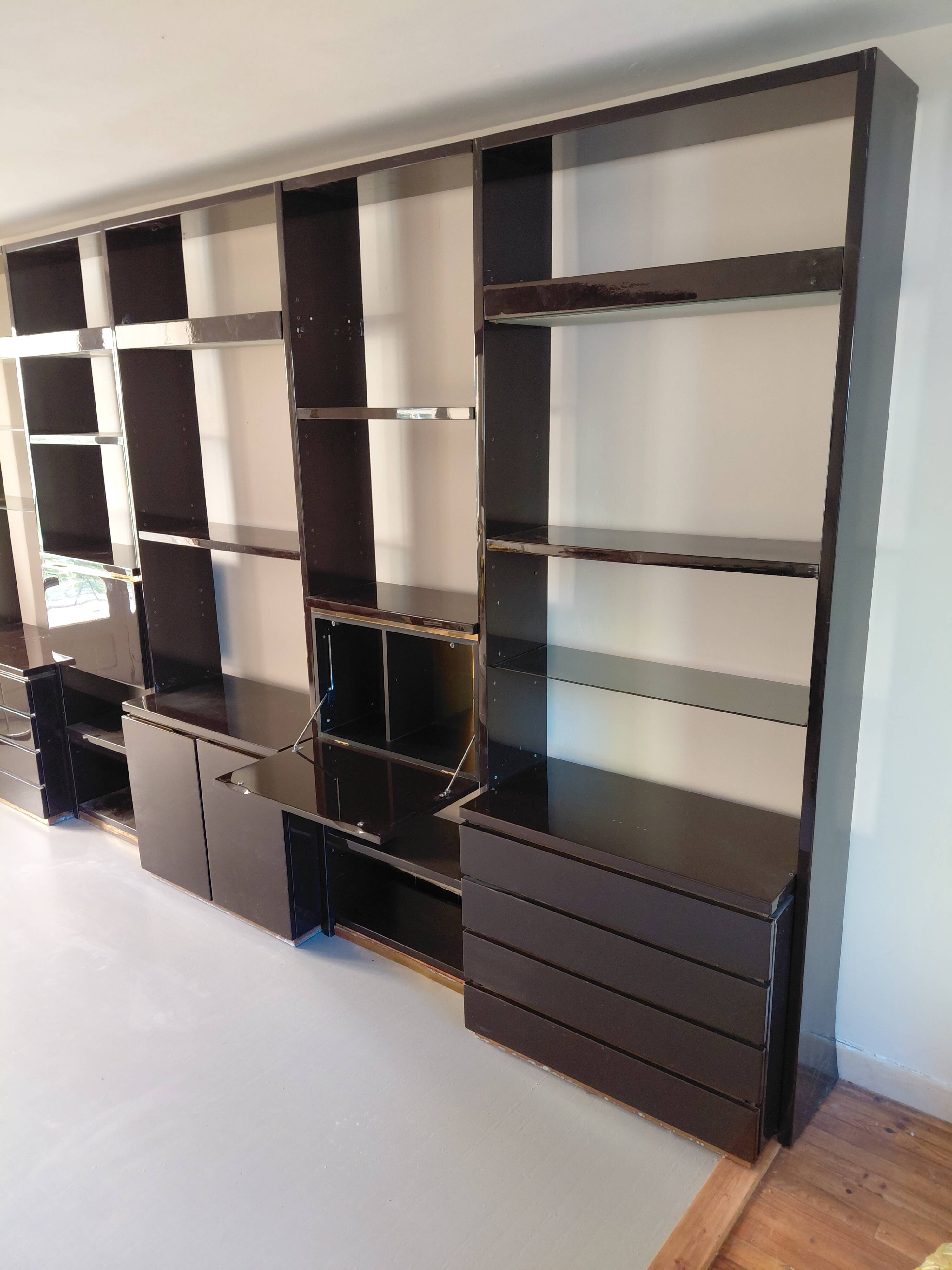 Grand meuble de salon Roche Bobois