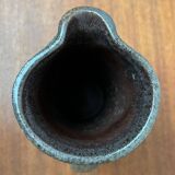 Brutalist Carafe Vase West German in Fat Lava Ceramic from the 1960s by Jopeko