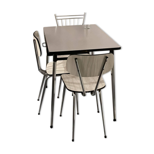 Table formica grise et