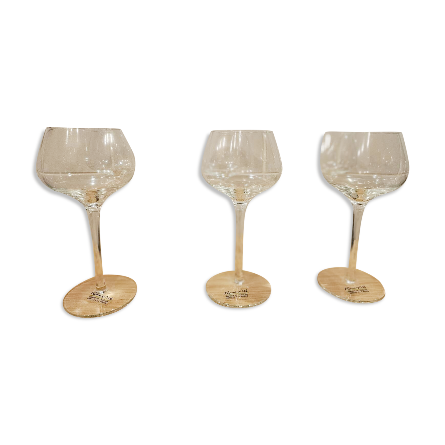 Set of 6 wine glasses