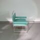 Chaise rare en plexiglas / acrylique / années 80
