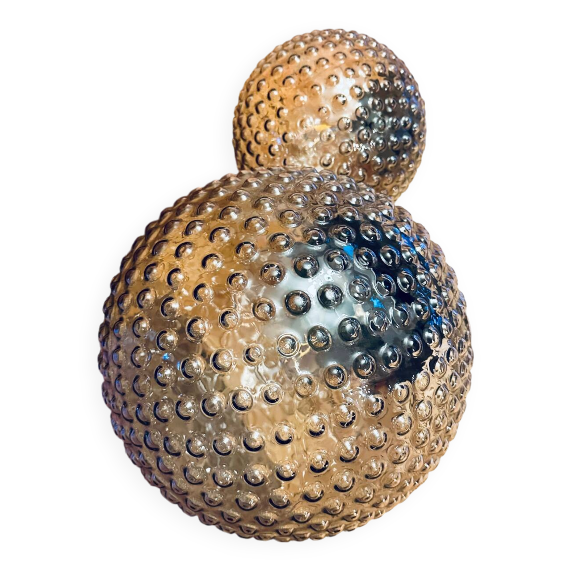 Pair of vintage chandeliers Design Motoko Ishi Rolf Kruger