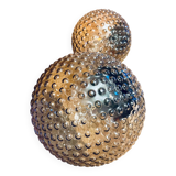 Pair of vintage chandeliers Design Motoko Ishi Rolf Kruger