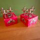 Two vintage BMF candlesticks in boxes.