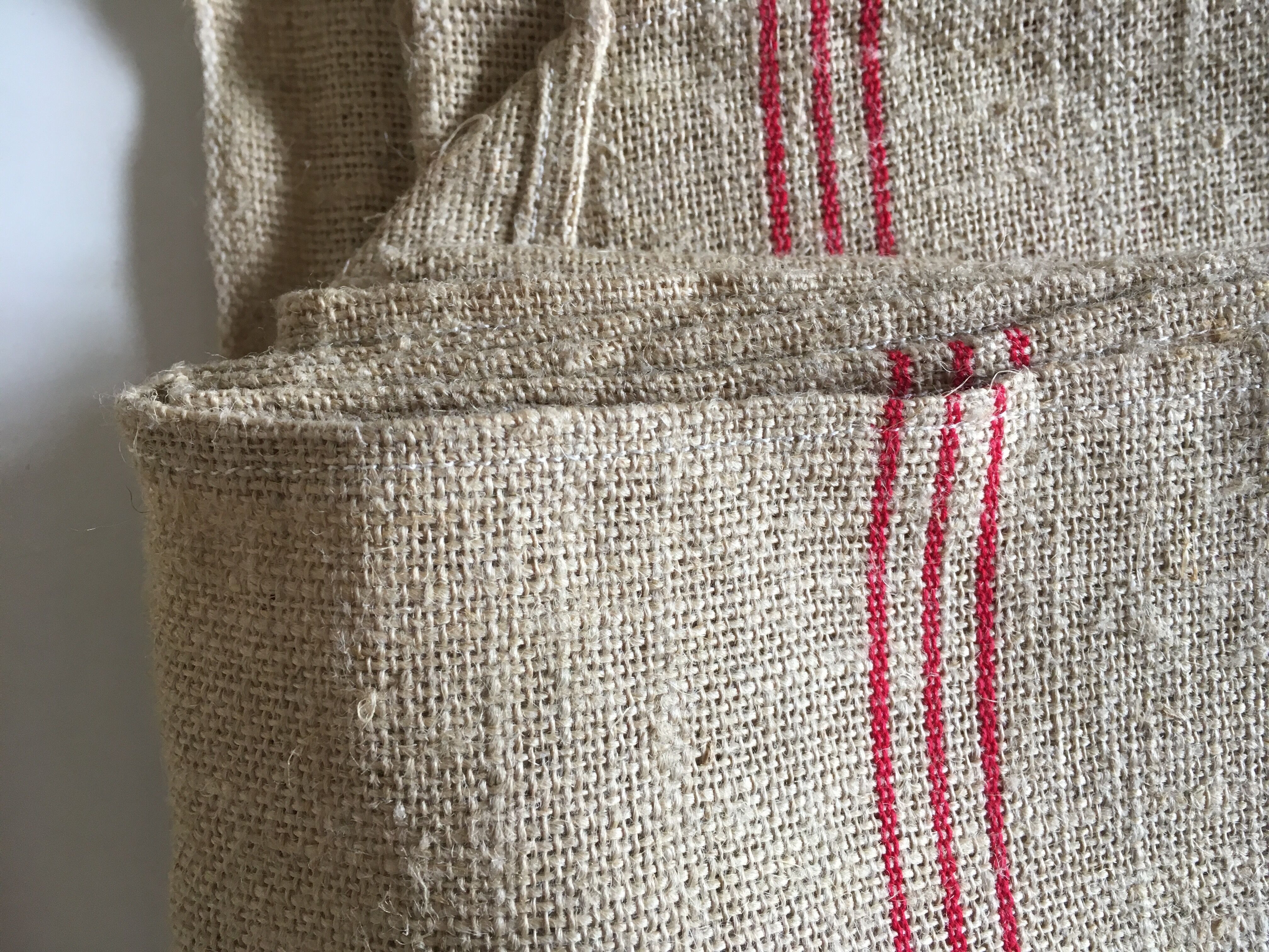 Pair of hemp tea towels stock of kit