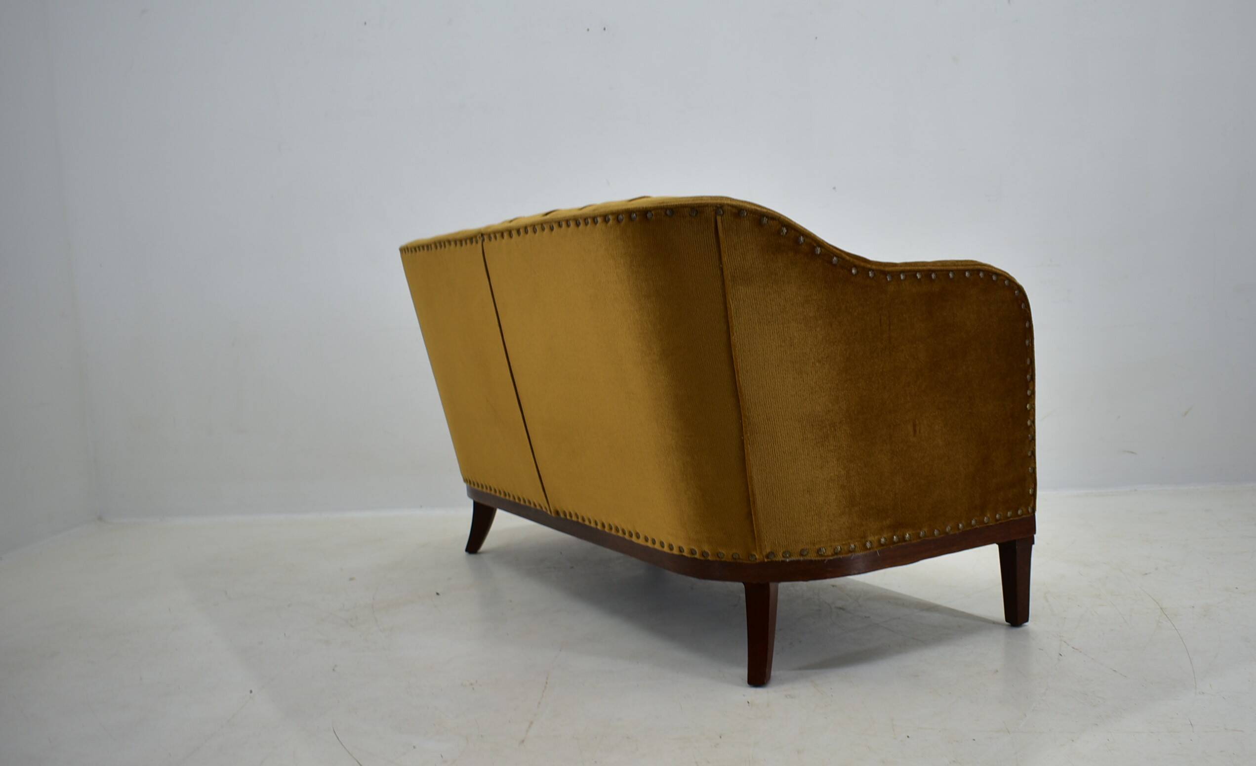 Canapé Art Déco des années 1930, Tchécoslovaquie