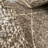 Carpet blessed ouarain speckled beige 254 x 146 cm