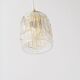 Ida * lampe suspendue mcm * rewired mini * petit luminaire de plafond vintage * yug