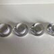 4 coffee cups and saucers
